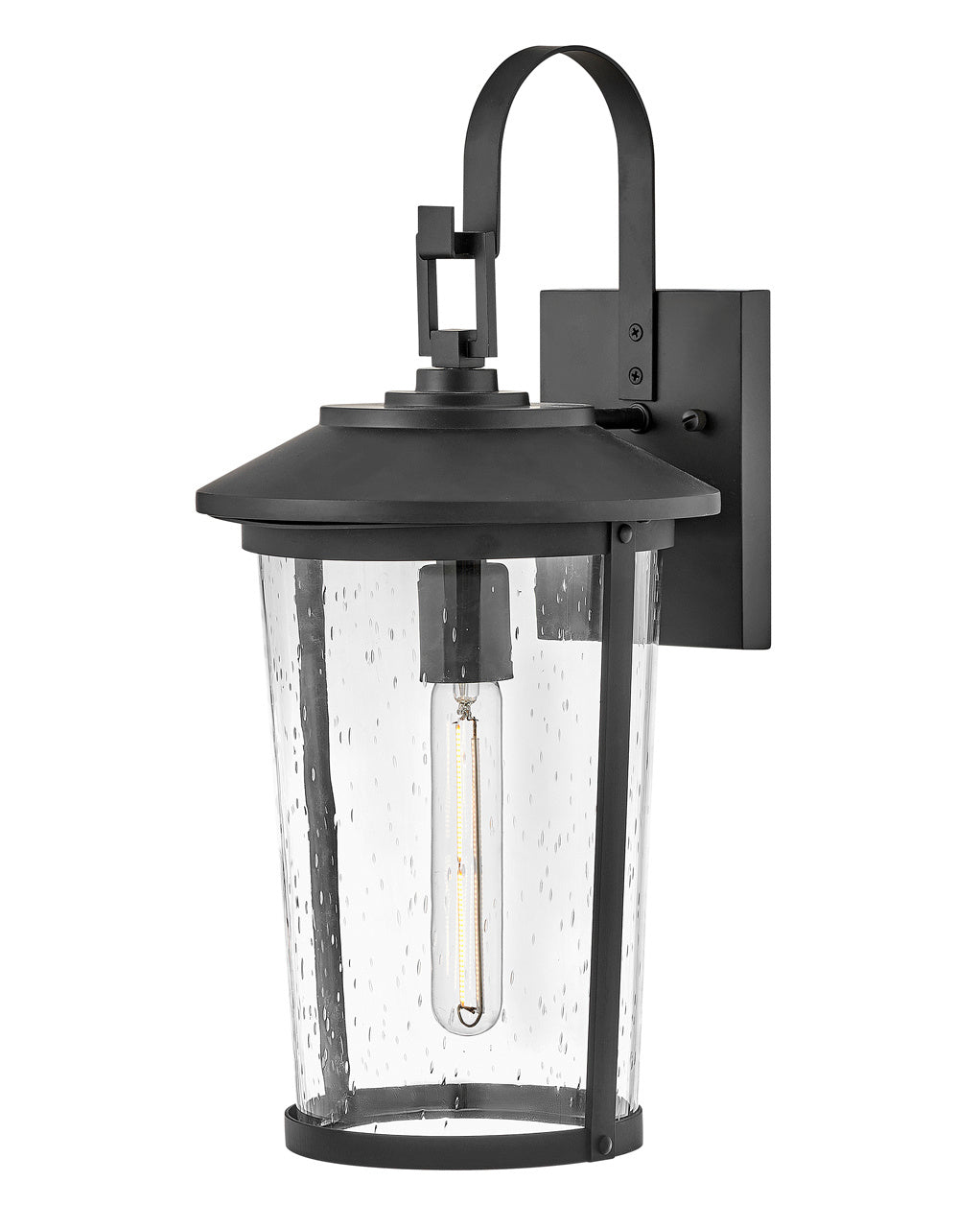 Lark Canada - 82024BK - LED Wall Lantern - Banks - Black