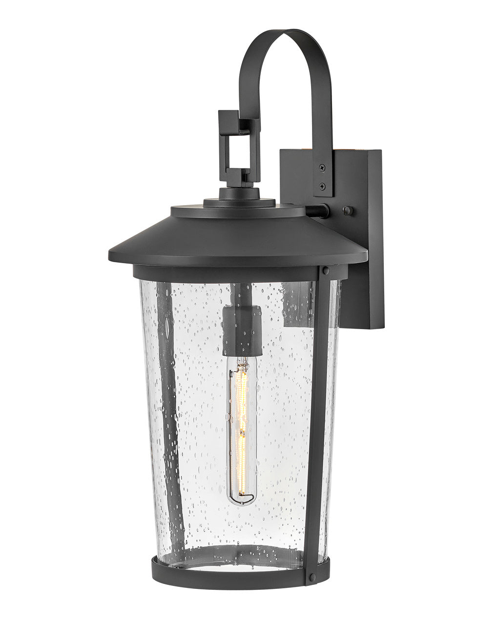 Lark Canada - 82025BK - LED Wall Lantern - Banks - Black