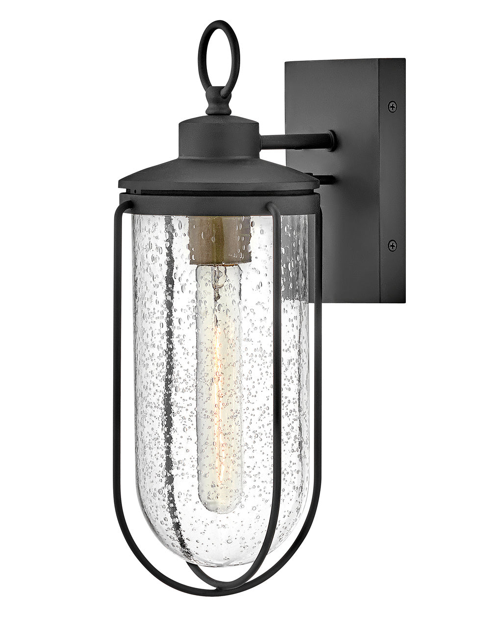 Lark Canada - 82030MB - LED Wall Lantern - Moby - Museum Black
