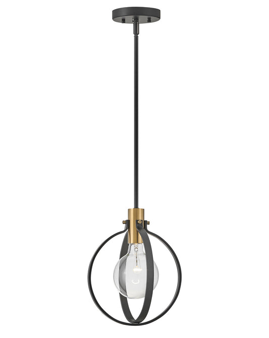 Lark Canada - 83037BK - LED Pendant - Cirque - Black