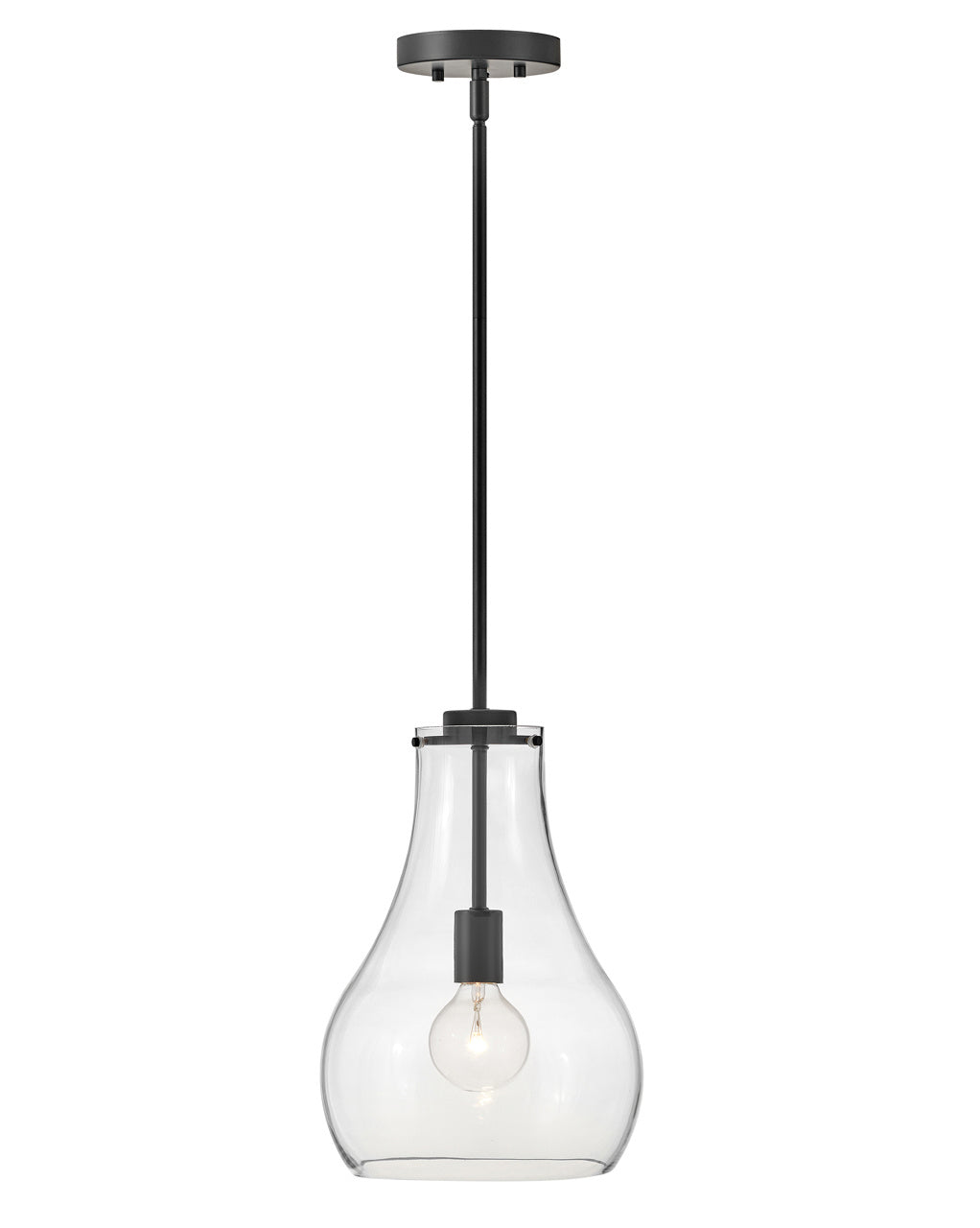 Lark Canada - 83117BK - LED Pendant - Frankie - Black