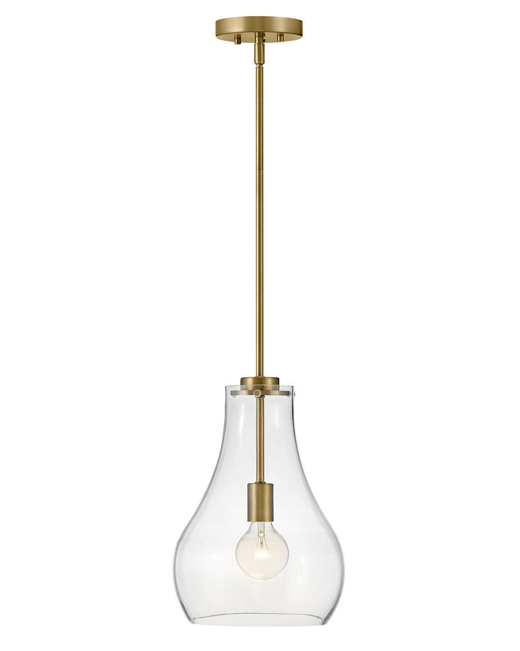 Lark Canada - 83117LCB - LED Pendant - Frankie - Lacquered Brass
