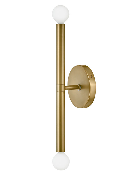 Lark Canada - 83192LCB - LED Wall Sconce - Millie - Lacquered Brass