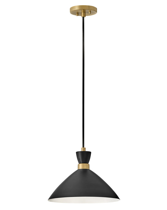 Lark Canada - 83257BK-HB - LED Pendant - Simon - Black