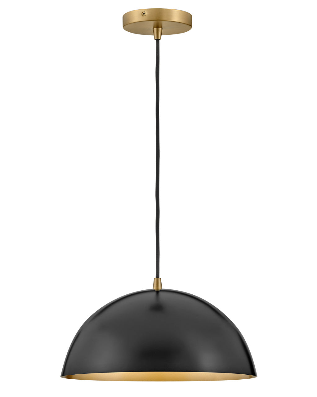 Lark Canada - 83307BK - LED Pendant - Lou - Black