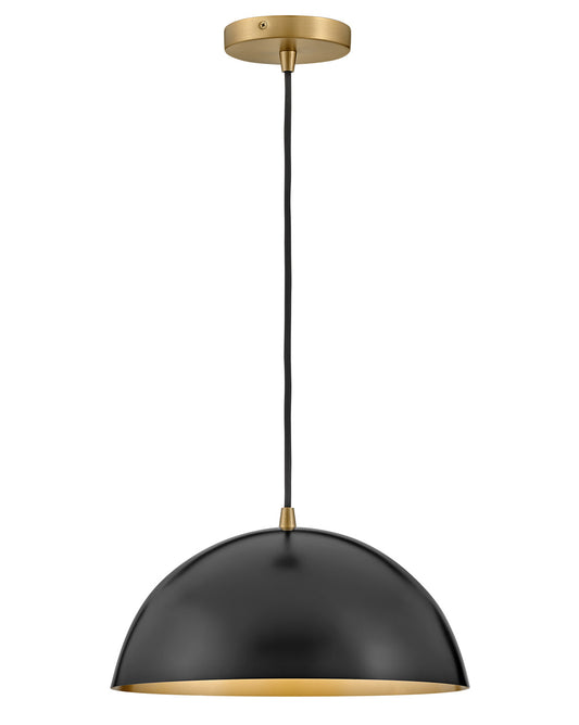 Lark Canada - 83307BK - LED Pendant - Lou - Black