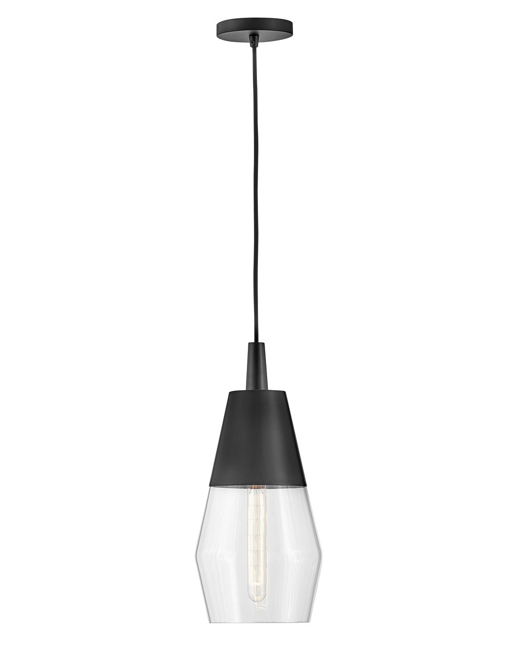Lark Canada - 83397BK - LED Pendant - Livie - Black