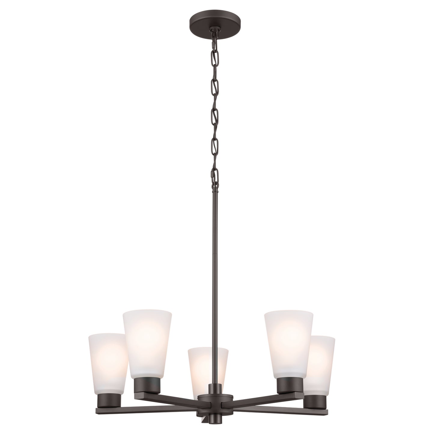 Kichler - 52436OZ - Five Light Chandelier - Stamos - Olde Bronze