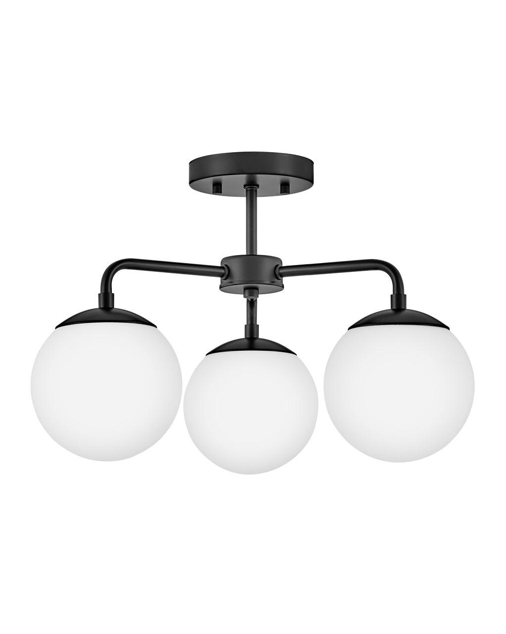 Lark Canada - 84203BK - LED Semi-Flush Mount - Julep - Black