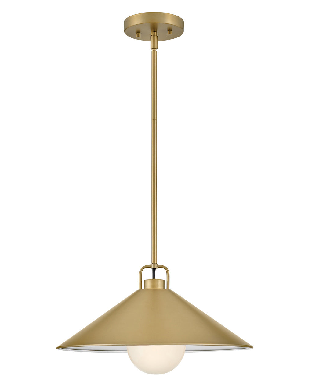 Lark Canada - 84437LCB - LED Pendant - Milo - Lacquered Brass