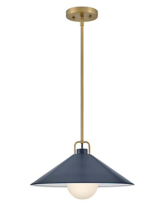 Lark Canada - 84437LCB-MV - LED Pendant - Milo - Lacquered Brass