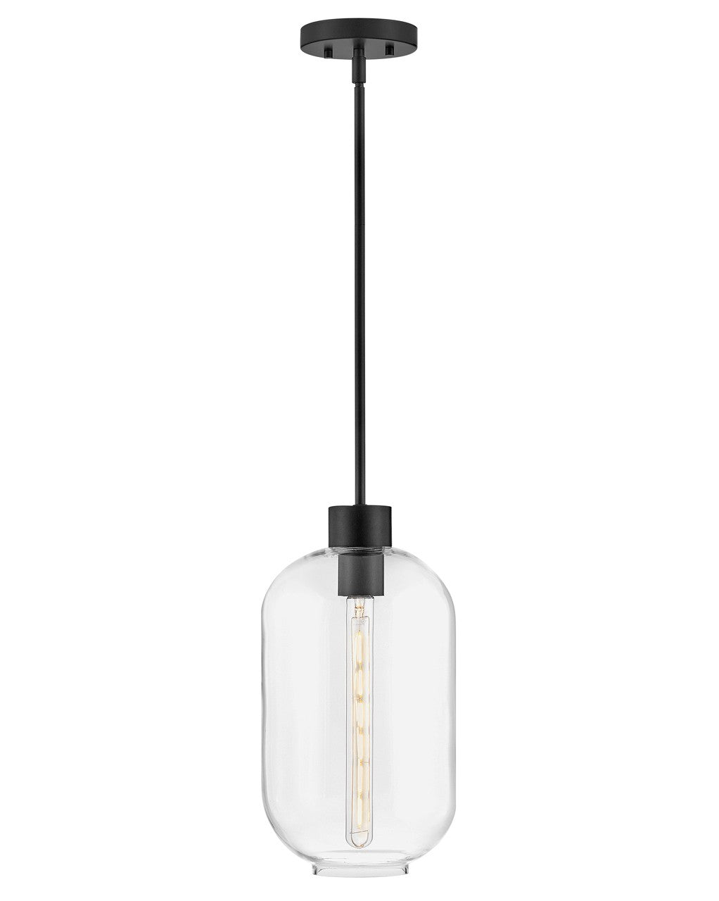 Lark Canada - 83657BK - LED Pendant - Greer - Black
