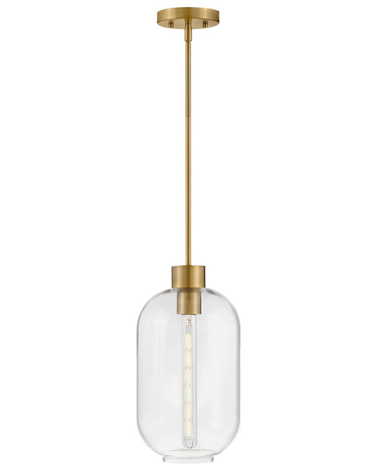 Lark Canada - 83657LCB - LED Pendant - Greer - Lacquered Brass