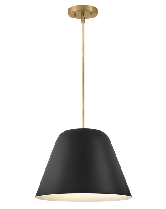 Lark Canada - 83707LCB-BK - LED Pendant - Madi - Lacquered Brass