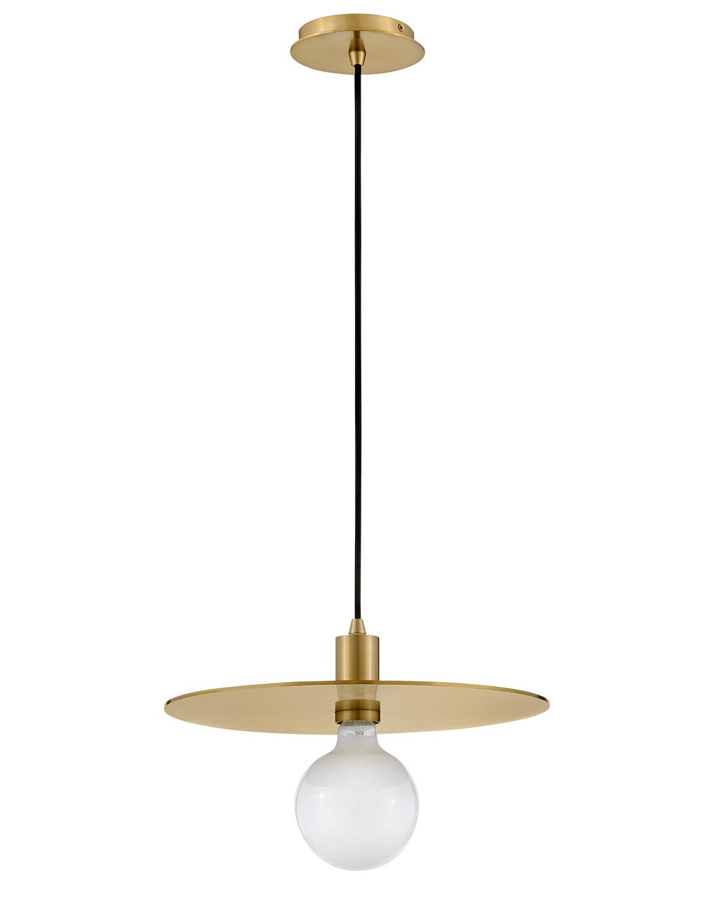 Lark Canada - 83884LCB - LED Convertible Pendant - Lulu - Lacquered Brass