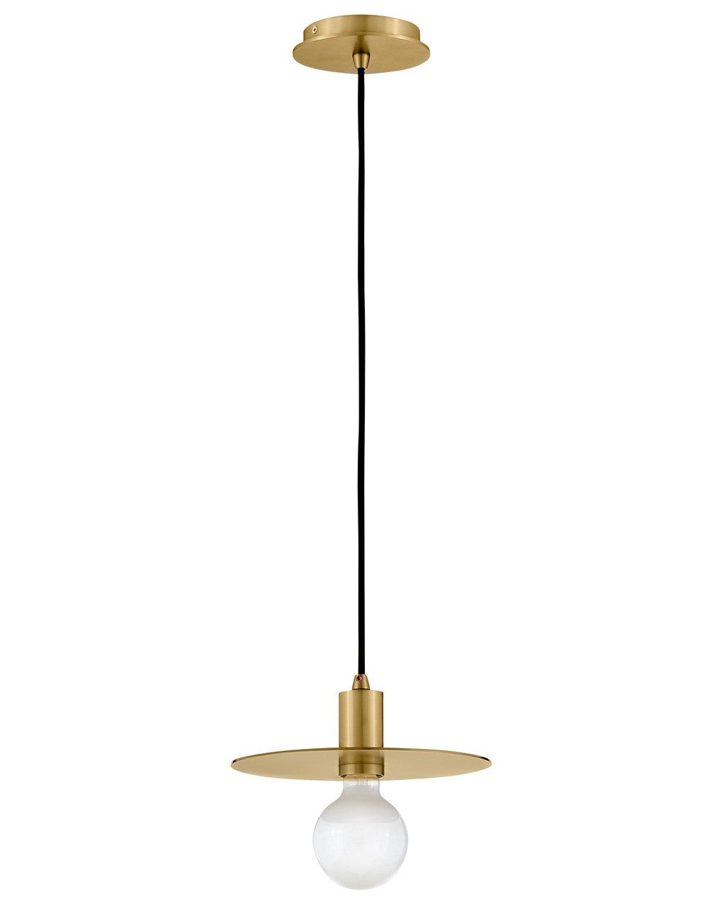 Lark Canada - 83887LCB - LED Convertible Pendant - Lulu - Lacquered Brass