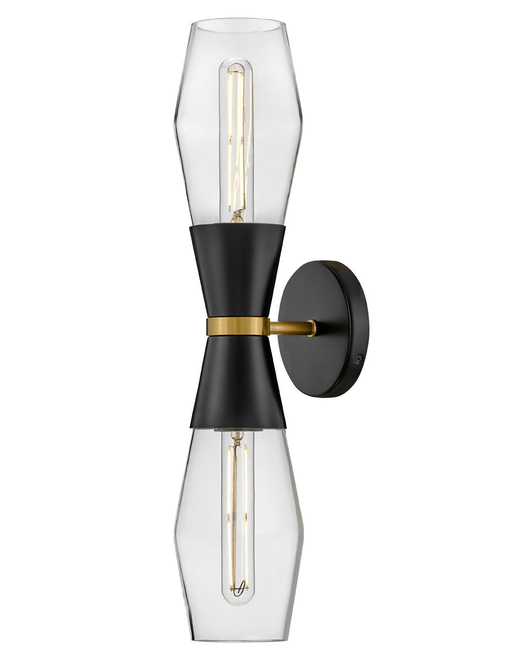 Lark Canada - 83902BK - LED Wall Sconce - Livie - Black