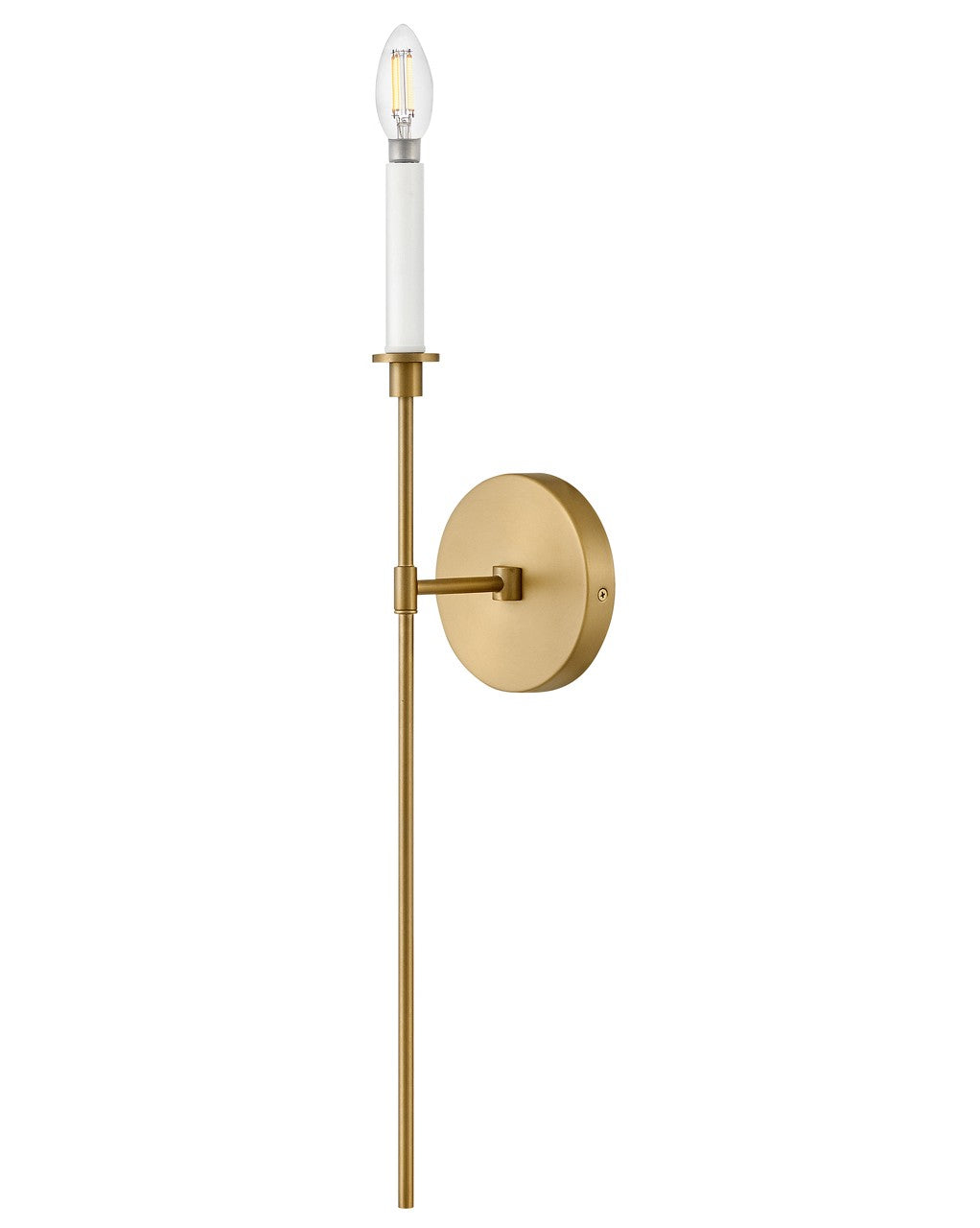 Lark Canada - 83070LCB - LED Wall Sconce - Hux - Lacquered Brass
