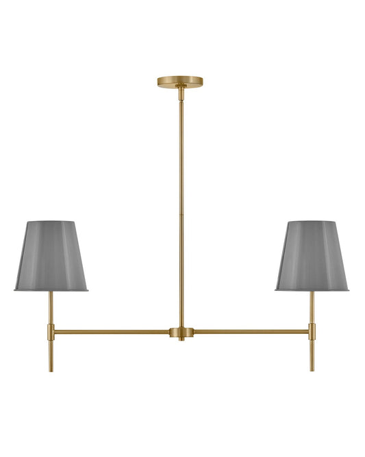 Lark Canada - 83445LCB-FY - LED Linear Chandelier - Blake - Lacquered Brass