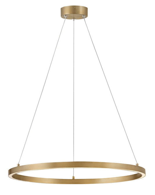 Lark Canada - 83464LCB - LED Chandelier - Kenna - Lacquered Brass
