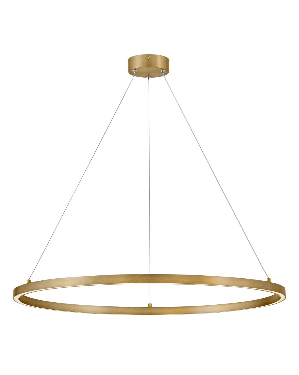 Lark Canada - 83465LCB - LED Chandelier - Kenna - Lacquered Brass