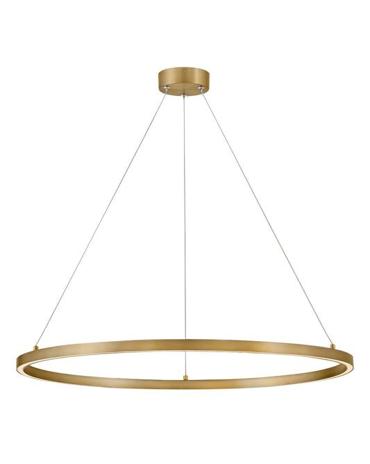 Lark Canada - 83465LCB - LED Chandelier - Kenna - Lacquered Brass