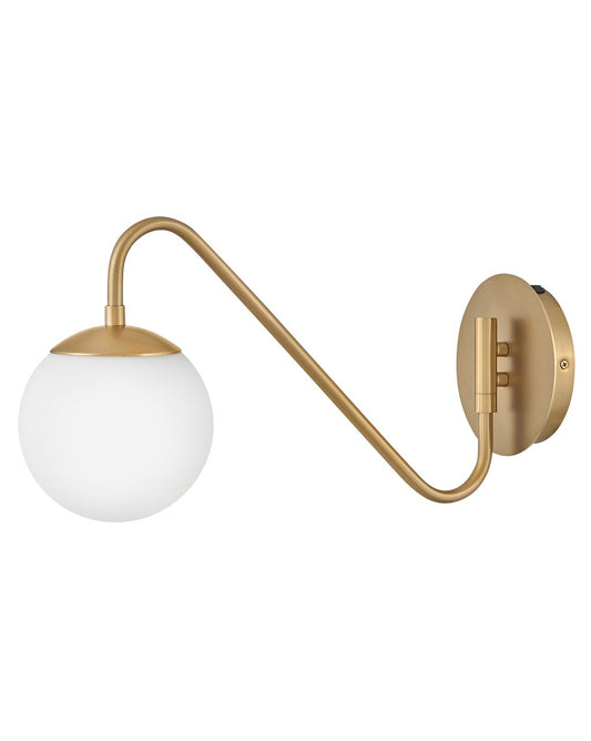 Lark Canada - 83480LCB - LED Wall Sconce - Dottie - Lacquered Brass