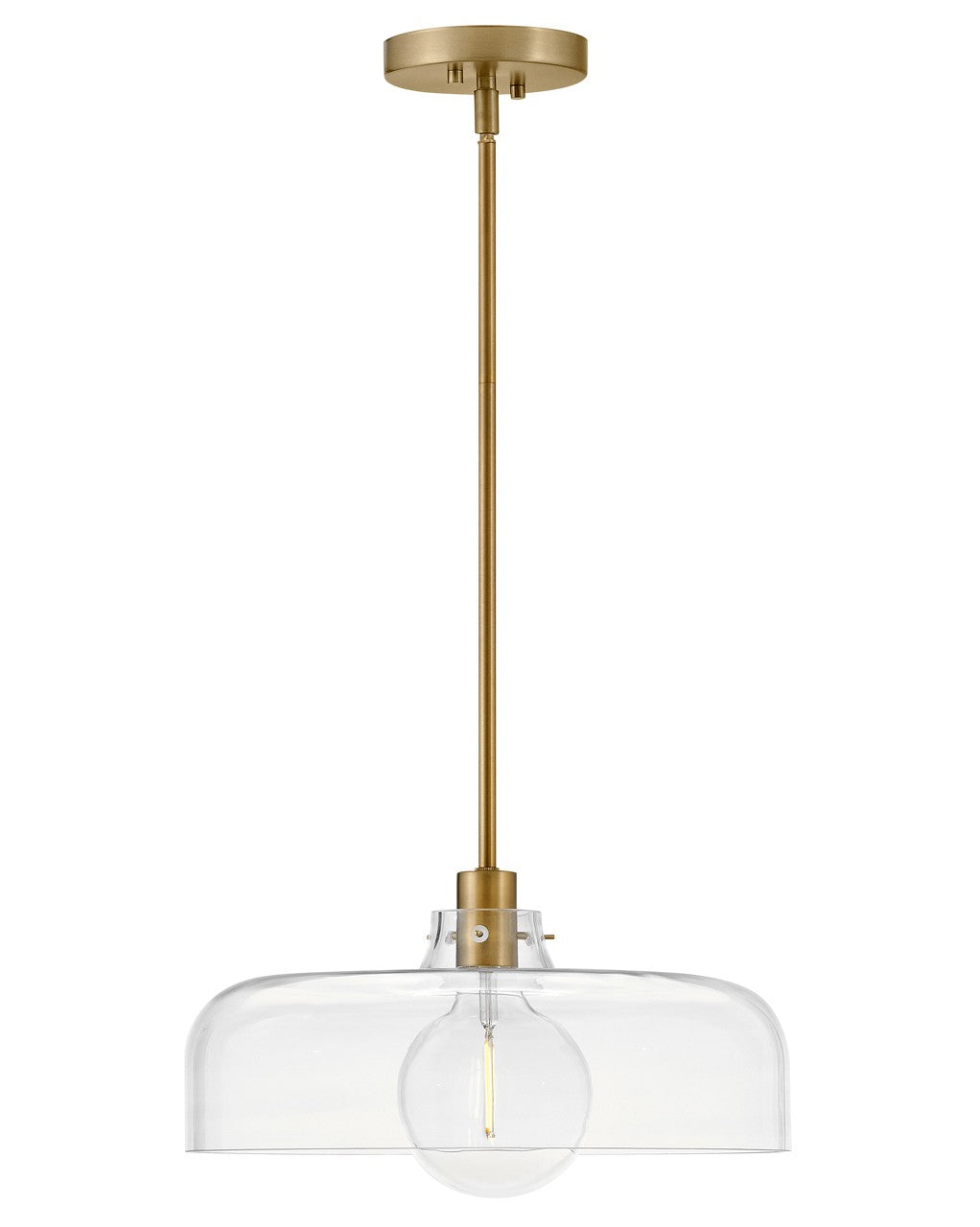 Lark Canada - 83497LCB - LED Pendant - Maisie - Lacquered Brass