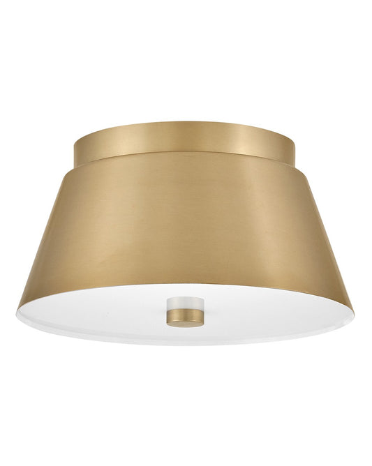 Lark Canada - 83511LCB - LED Flush Mount - Tess - Lacquered Brass