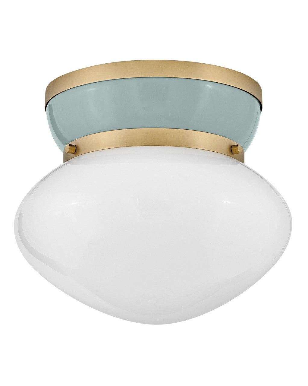 Lark Canada - 83601LCB-SF - LED Flush Mount - Lucy - Lacquered Brass