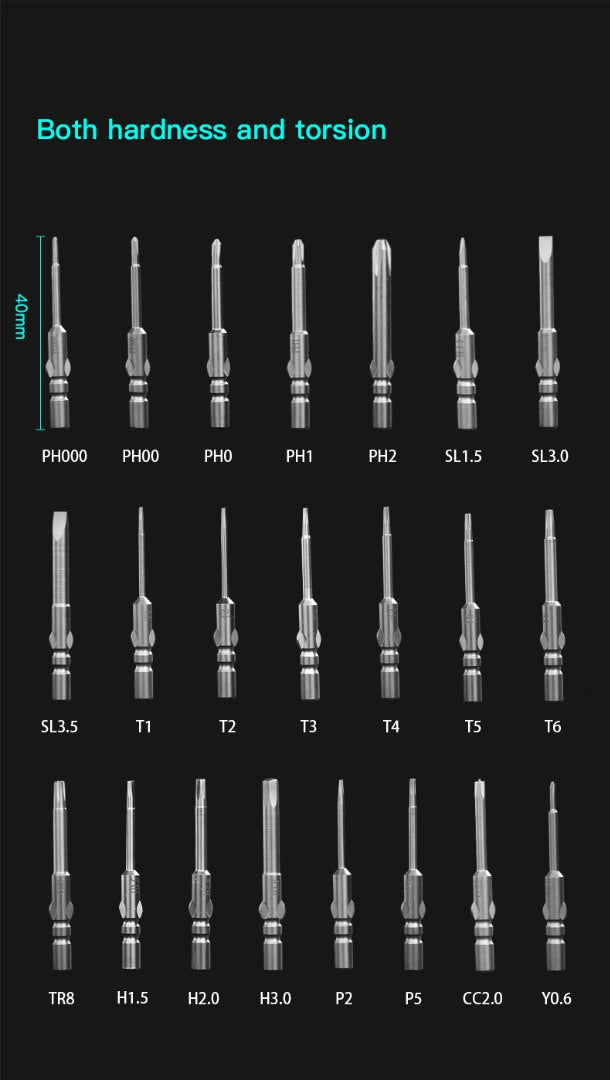 Ender Precise Screwdriver 22pc Kit