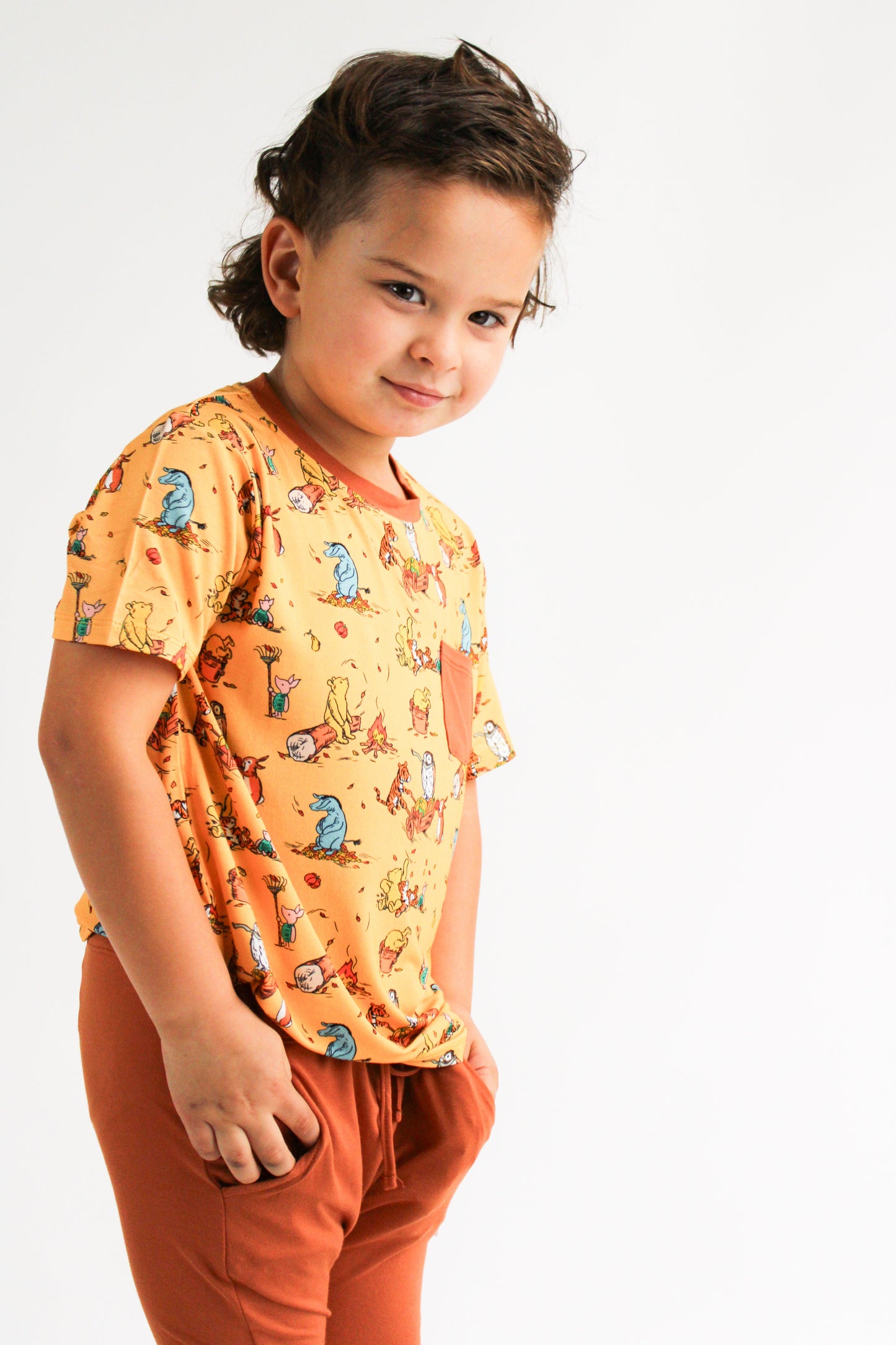 100 Acre Fall Bamboo Pocket Tee