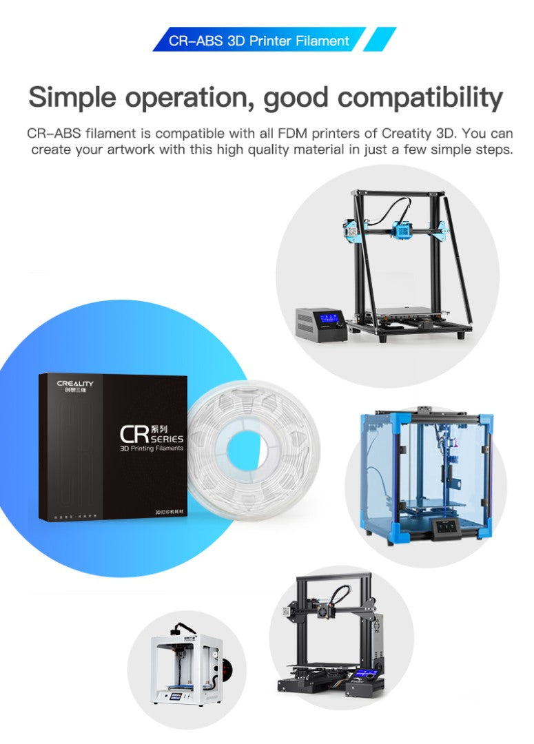 CREALITY ABS FILAMENT RED