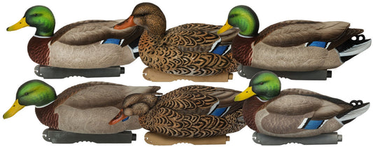 GHG Pro-Grade XD Series Mallard Decoys - Harvester 6-Pack