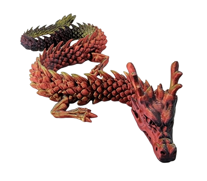 Hello3D PLA Trifurcated Gold/Black/Red