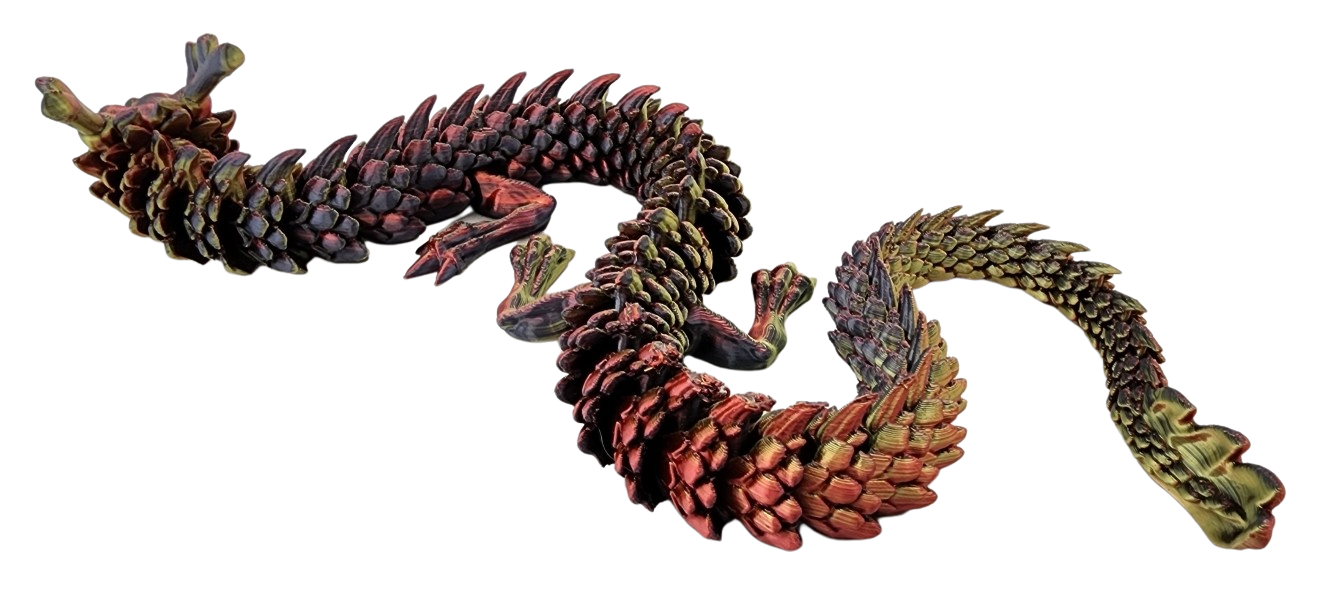 Hello3D PLA Trifurcated Gold/Black/Red