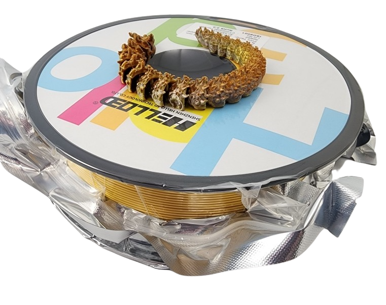 Hello3D PLA Trifurcated Gold/Silver/Copper