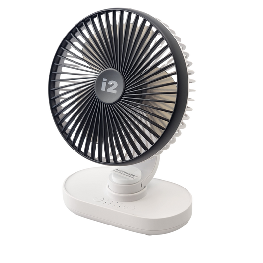 i2 Desktop Fan White