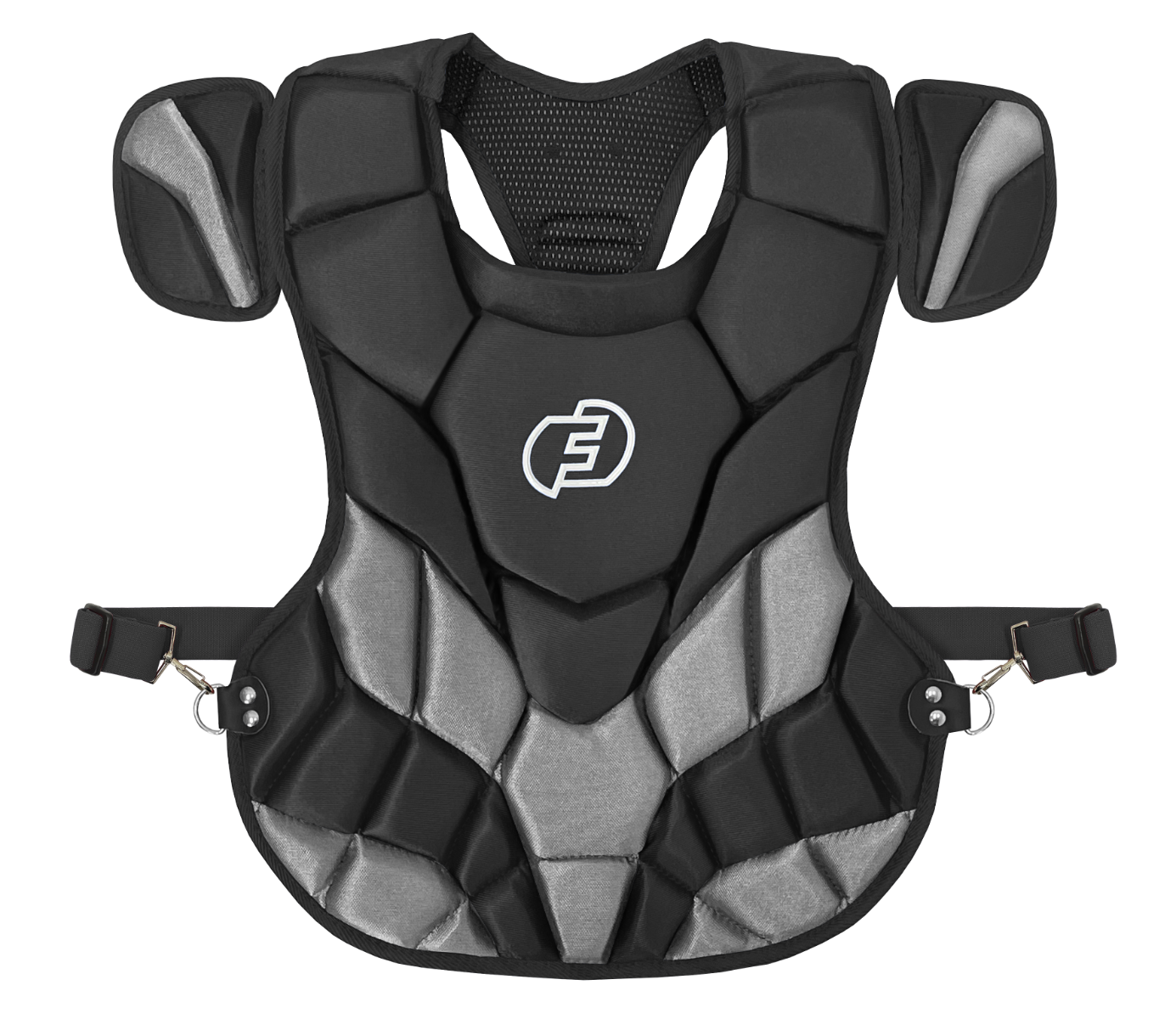 Fall Ball Intermediate Catcher's Set with Adult or Youth Hockey Style Defender Mask, Chest Protector and Shin Guards - Ages 12-16| Mask and Chest Protector Meets NOCSAE