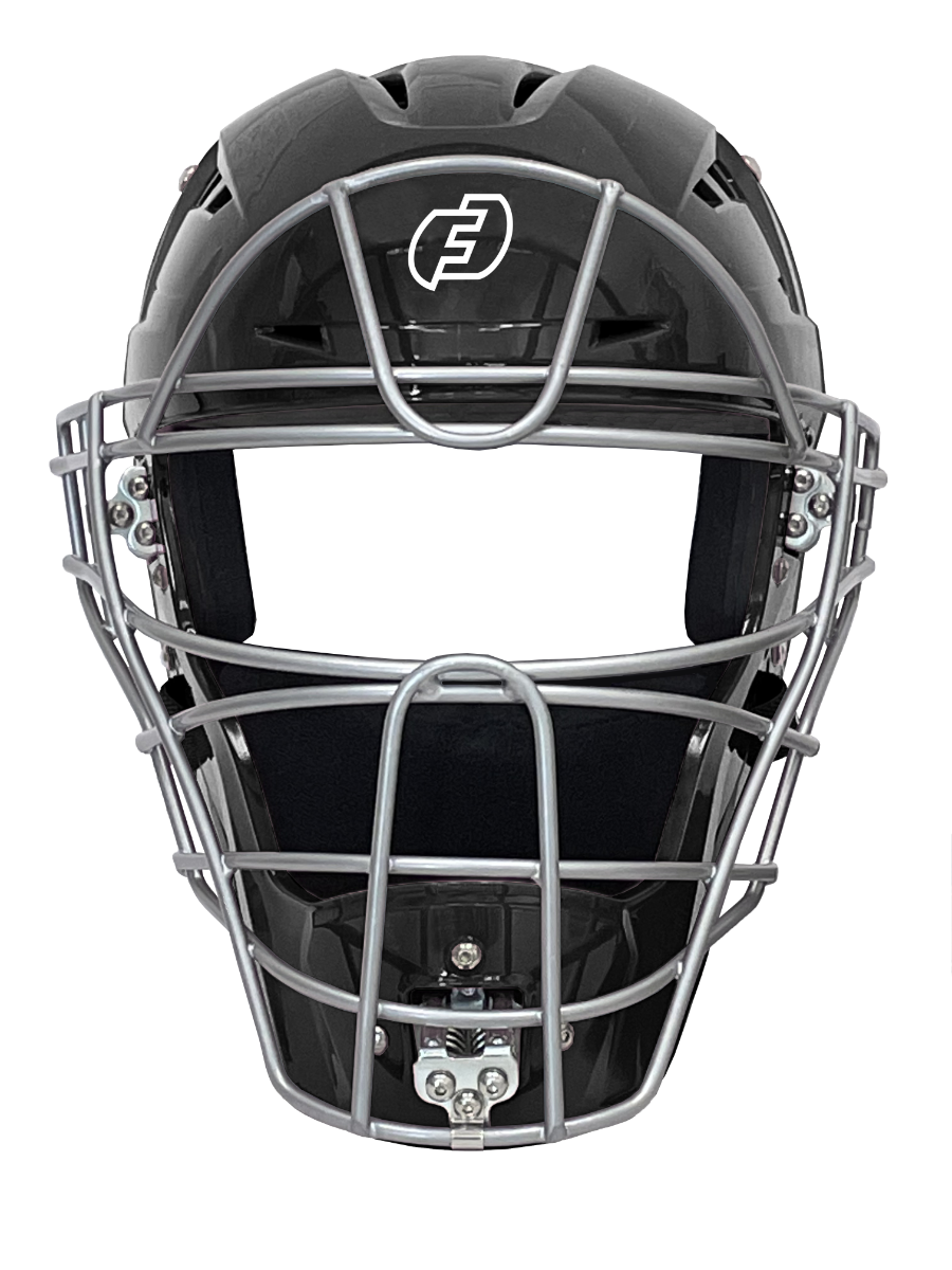 Fall Ball Intermediate Catcher's Set with Adult or Youth Hockey Style Defender Mask, Chest Protector and Shin Guards - Ages 12-16| Mask and Chest Protector Meets NOCSAE