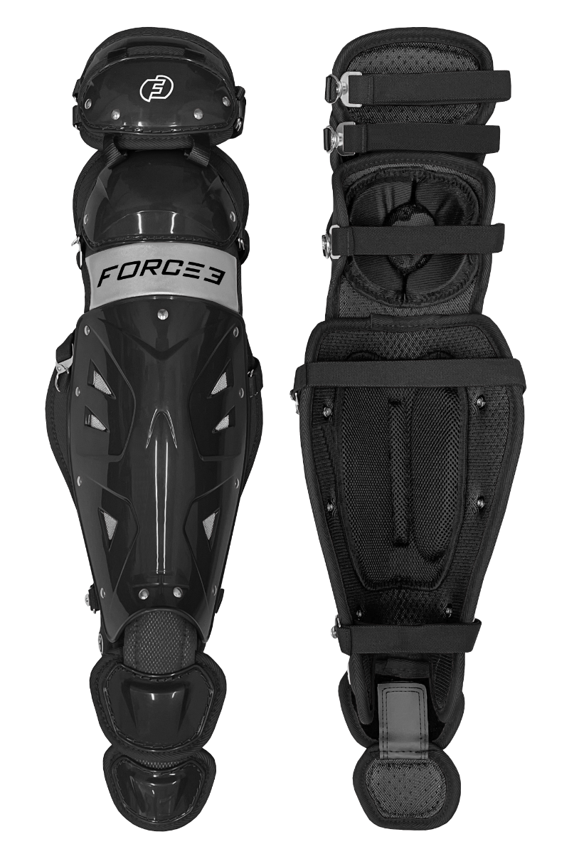 Fall Ball Youth Catcher's Set with Hockey Style Defender Mask, Chest Protector and Shin Guards - Ages 9-12 | Mask and Chest Protector Meets NOCSAE