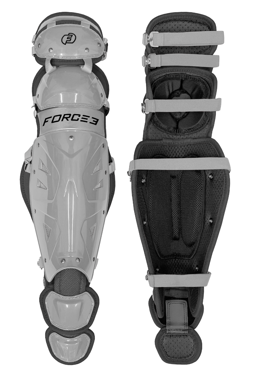 Fall Ball Youth Catcher's Set with Hockey Style Defender Mask, Chest Protector and Shin Guards - Ages 9-12 | Mask and Chest Protector Meets NOCSAE