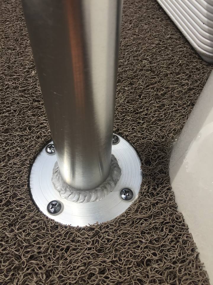 Marine Carpet Flooring Navy Blue 48"x12"x1/2"