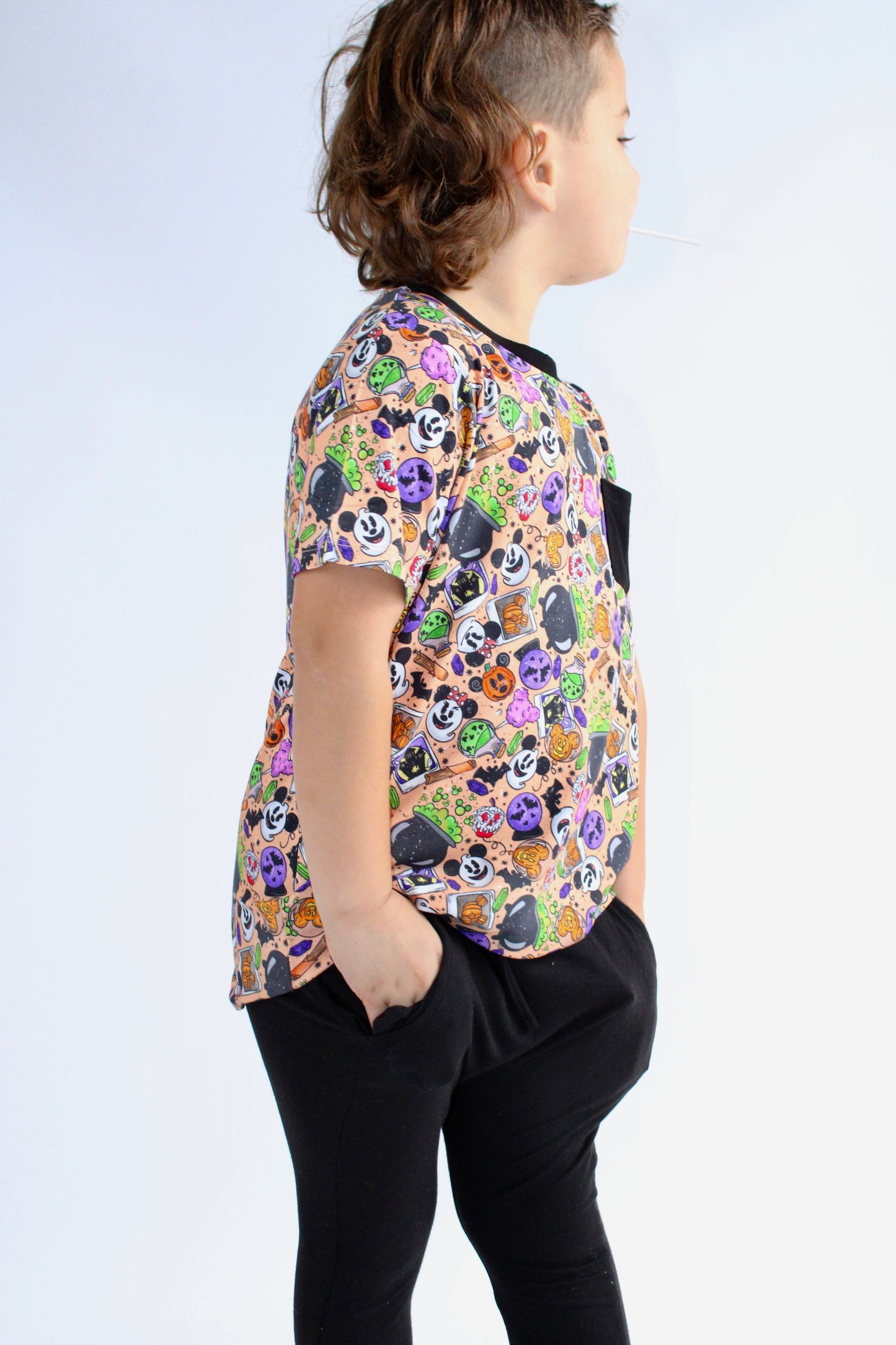 Magical Spooky Elements Bamboo Pocket Tee