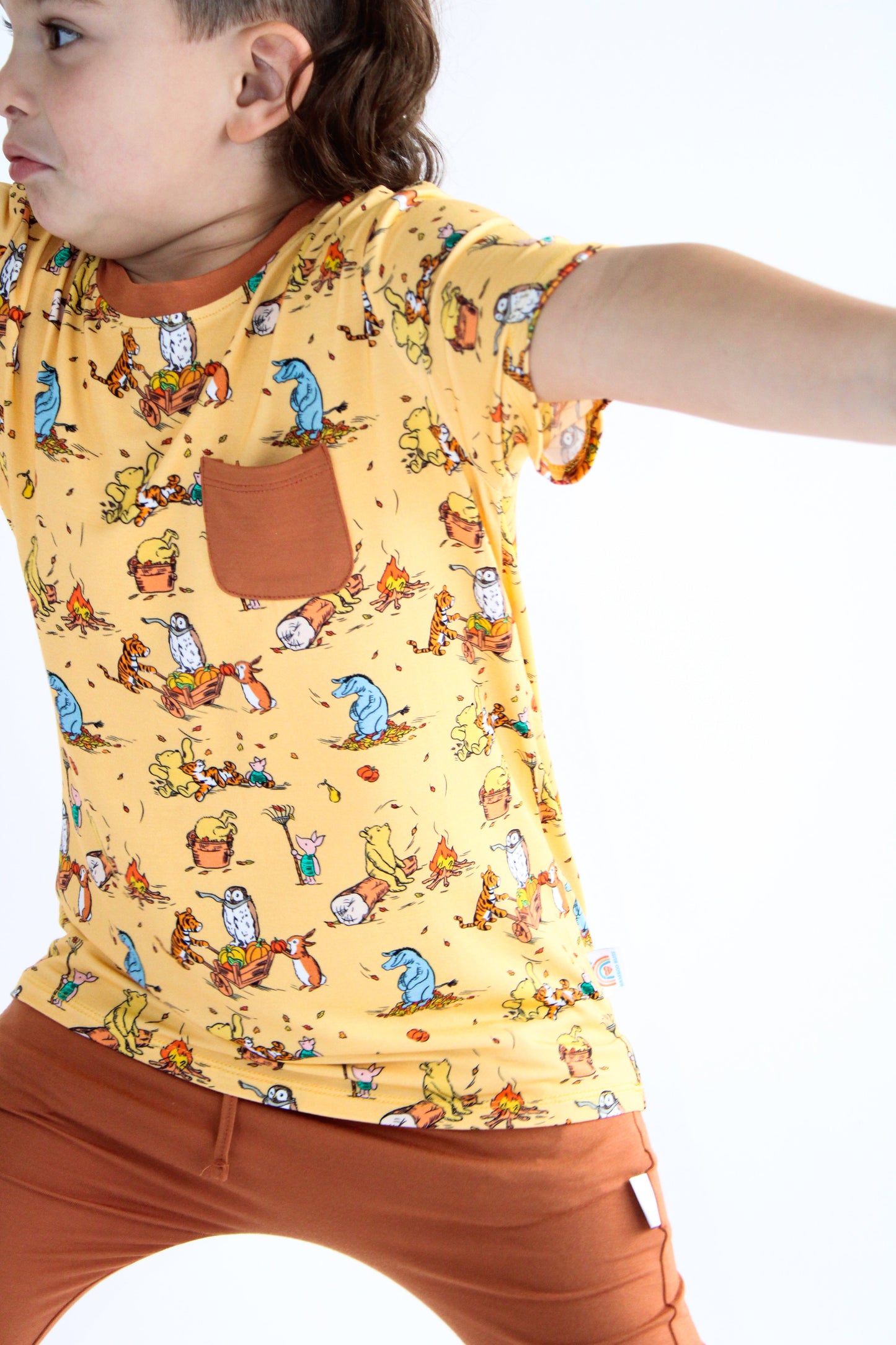 100 Acre Fall Bamboo Pocket Tee