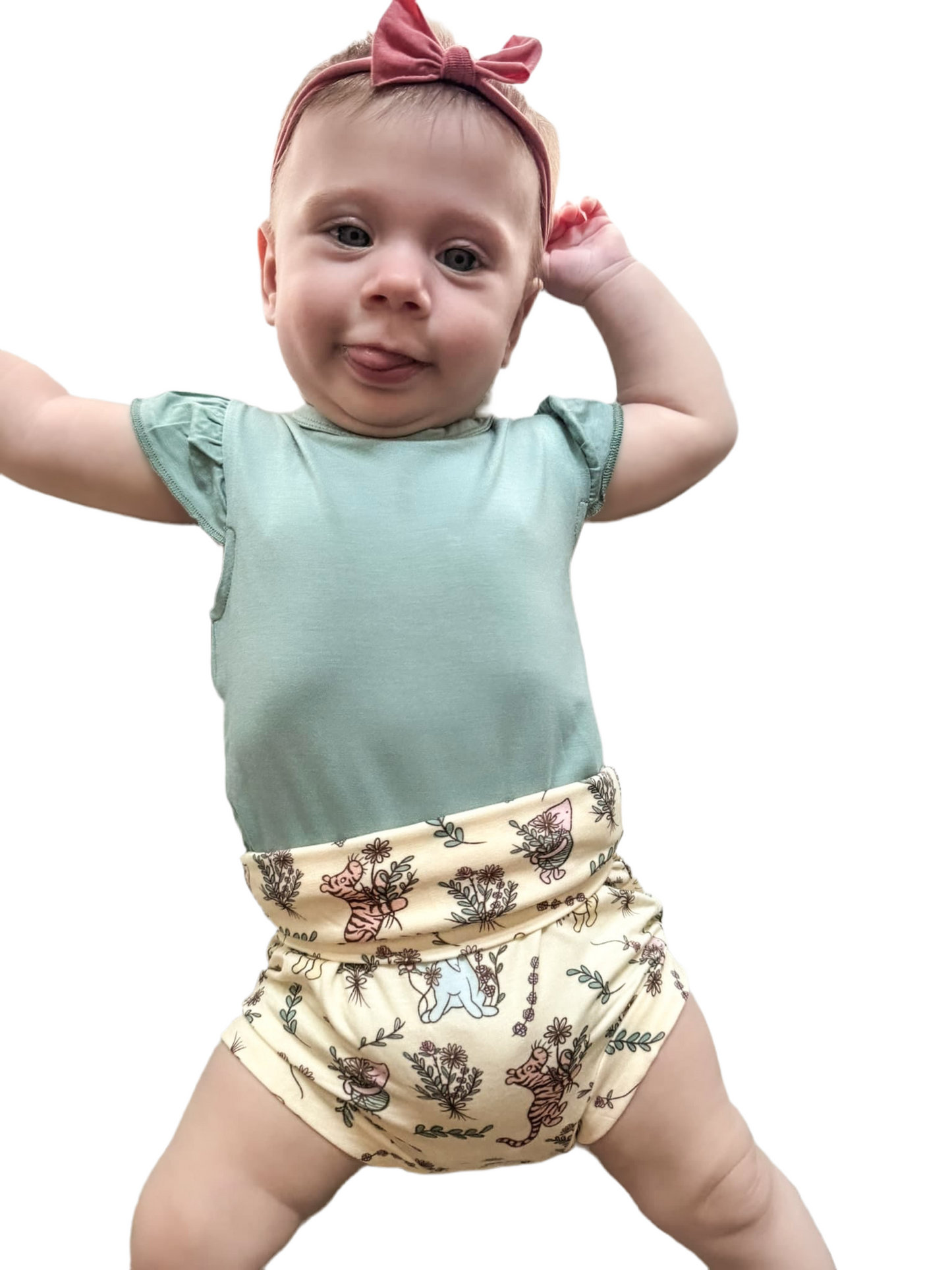 Winnie's Garden Flutter Sleeve & Bummie Set