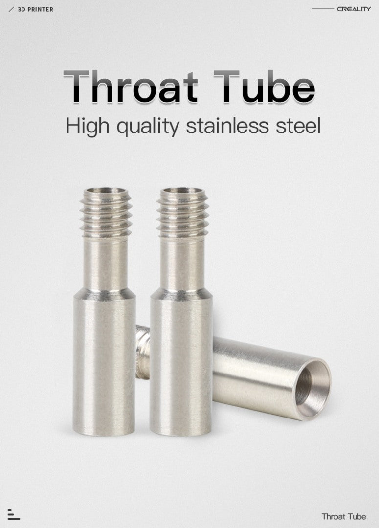 Stainless Steel Throat Tube 2Pc