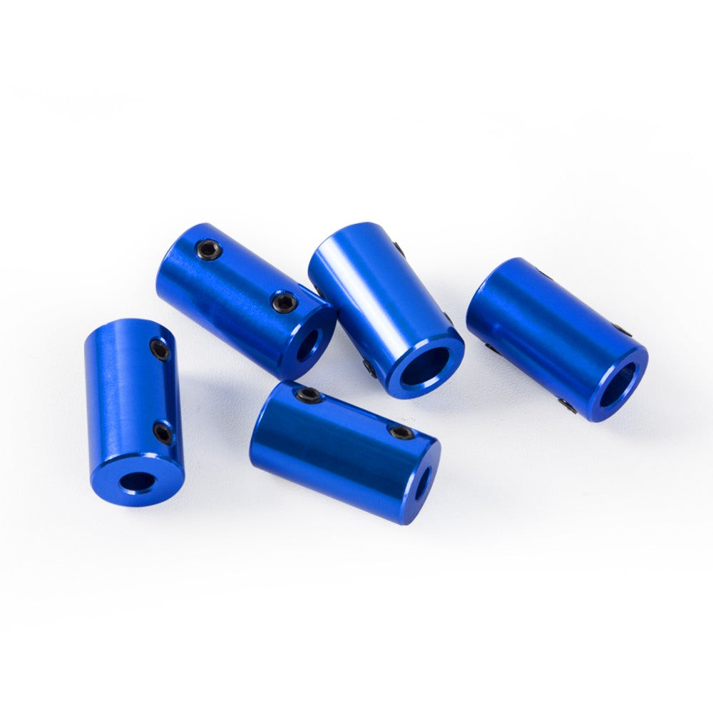 Blue Aluminum Alloy Coupler 2pc