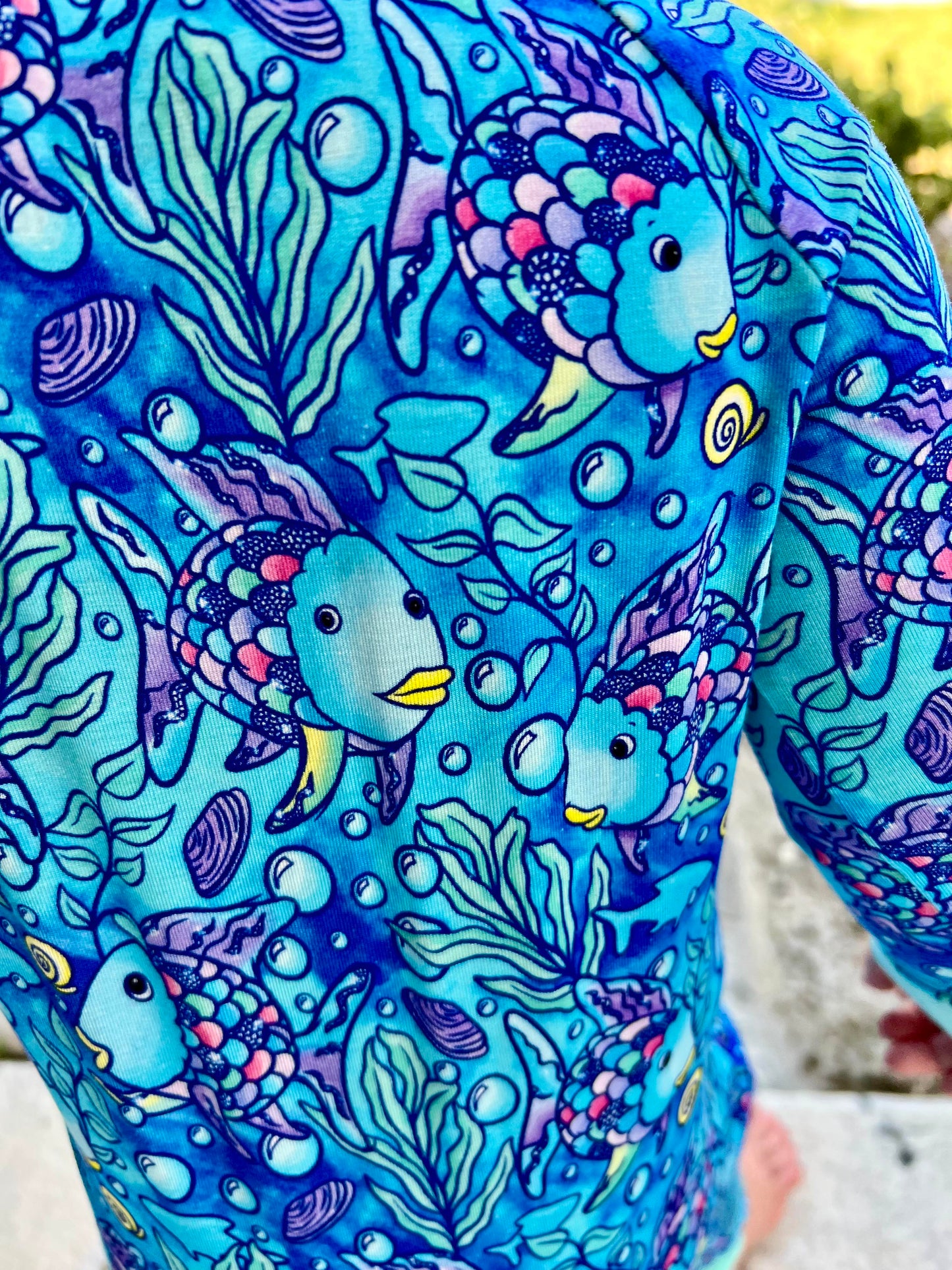 Shimmering Scales Zippy Romper