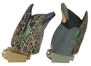 GHG Pro-Grade Green-Winged Teal Butt-Up Feeder Pack Decoys